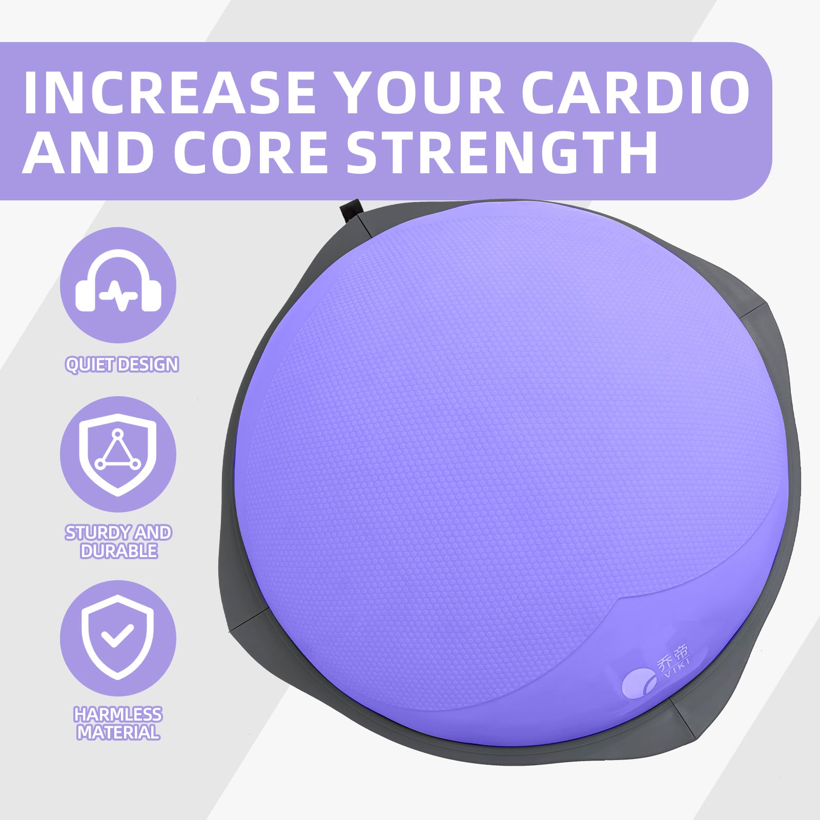 70cm Bosu Balance Ball, Anti-S - Yoga Fitness Gym recension och pris