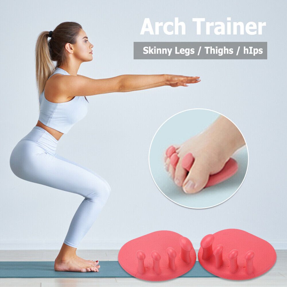 1 Pair Portable Yoga Fitness A - Yoga Fitness Toes Arch recension och pris