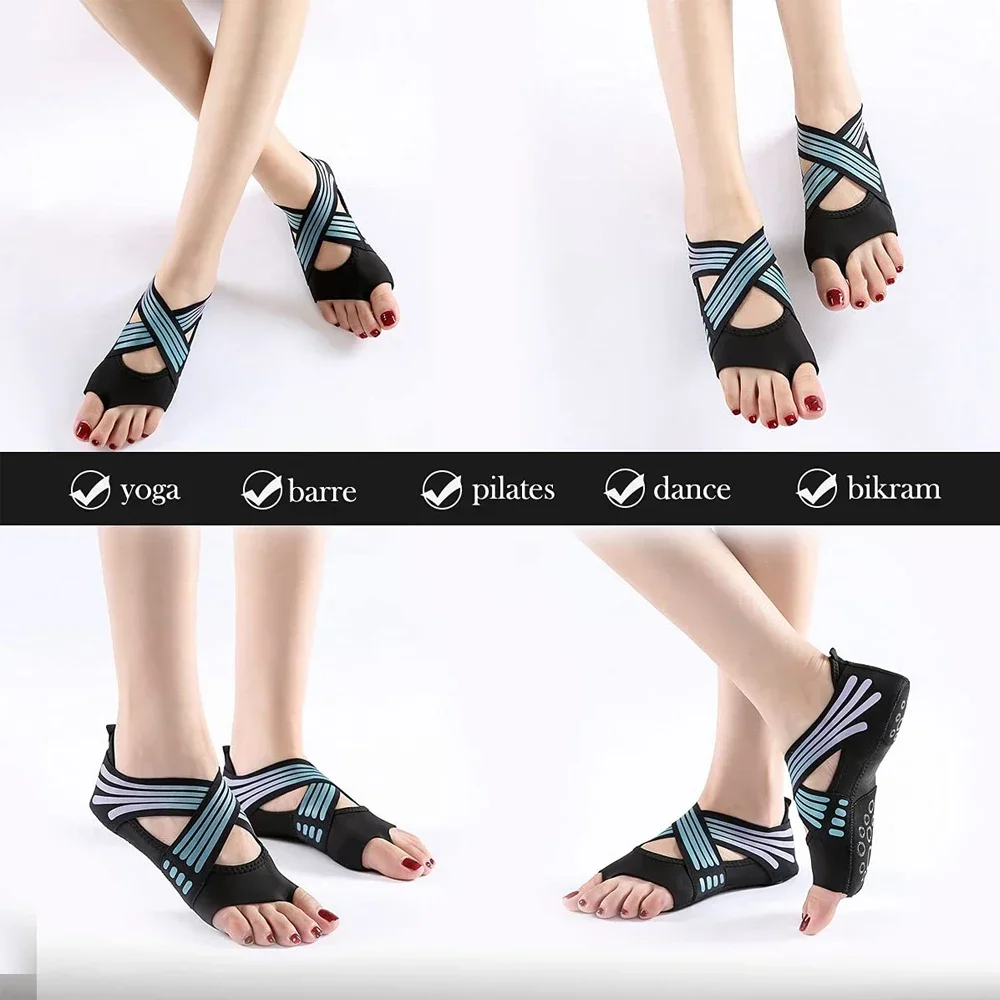1Pair Professional Non-slip Gy - Yoga Fitness Gym recension och pris