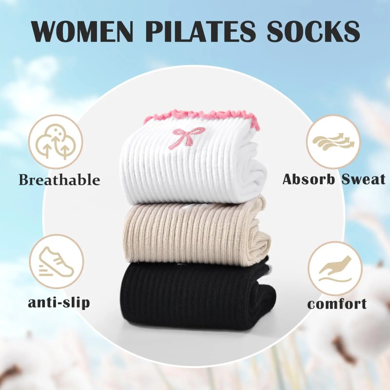Professional Yoga Socks, Cotto - Yoga Of Fitness recension och pris