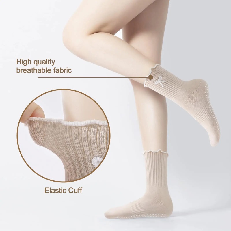 Professional Yoga Socks, Cotto - Yoga Of Fitness recension och pris