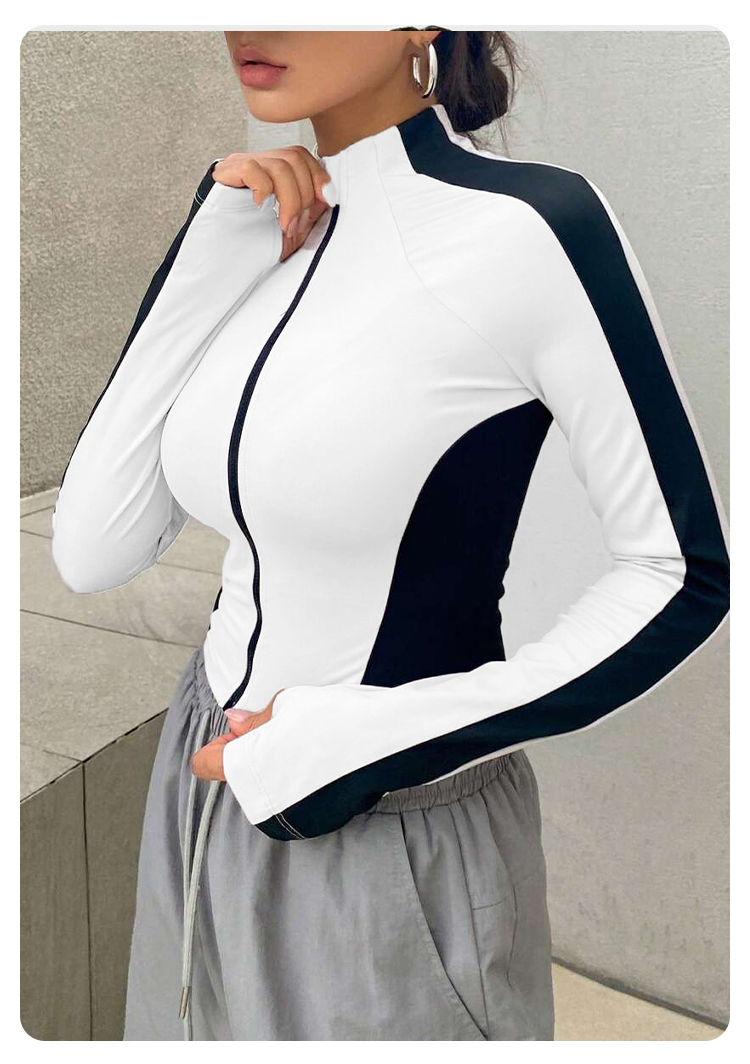 Yoga Clothes Stand Up Collar J - Yoga Of Fitness recension och pris