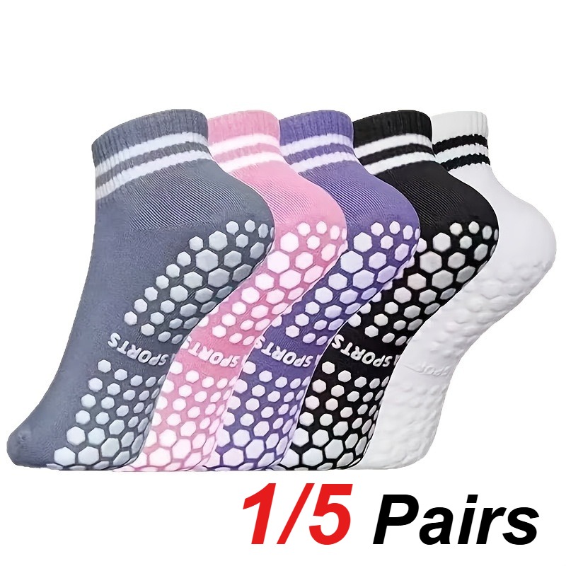 1/5 Pair Women's Silicone Anti - Yoga Of Fitness recension och pris