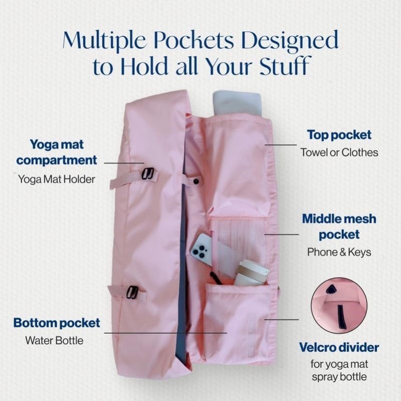 Yoga bag, yoga mat storage bac - Yoga Of Fitness recension och pris