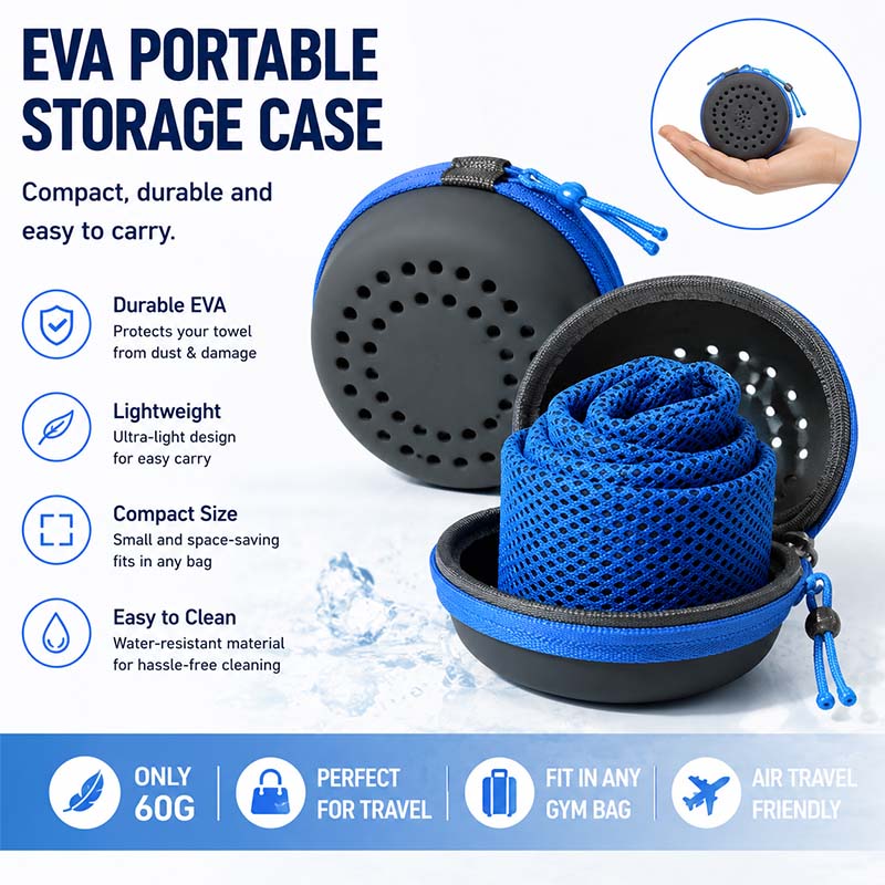 Instant Cooling Towel with EVA - Yoga Fitness Gym recension och pris