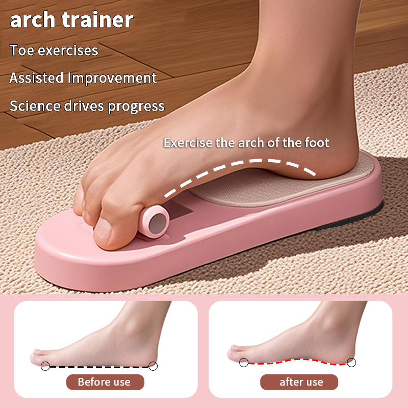 Foot Arch Trainer Anti Slip De - Yoga Fitness Toes Arch recension och pris