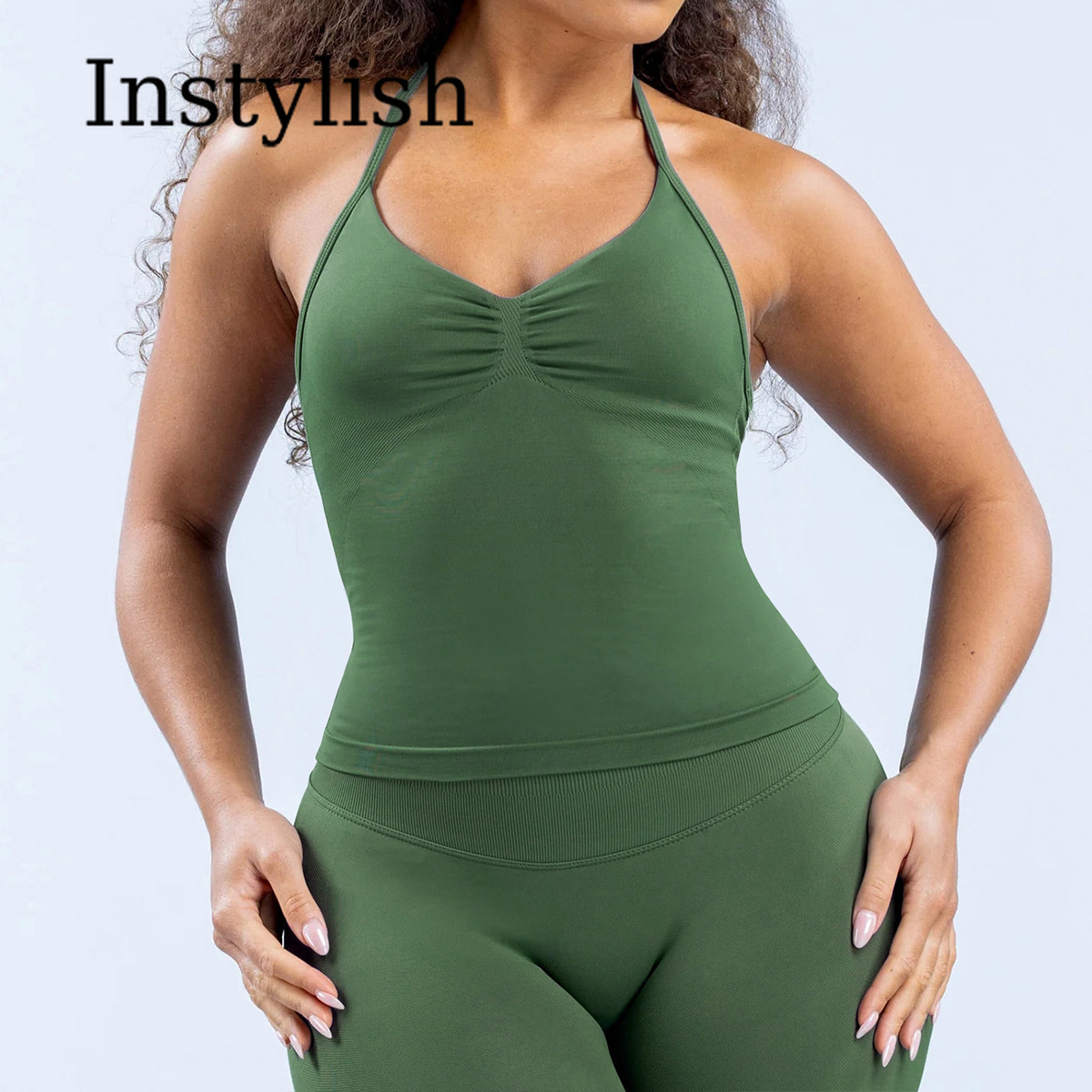 Women Seamless Yoga 2 Piece Se - Yoga Fitness Gym recension och pris